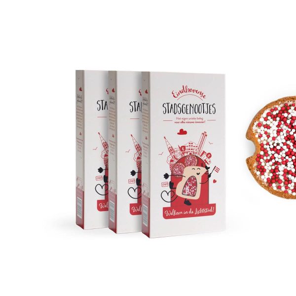 Eindhovense Stadsgenootjes 3-pack – gepersonaliseerde geboortemuisjes van Stadsgenootjes