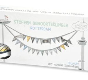 Geboorteslinger Rotterdam (blauw) – afbeelding 2