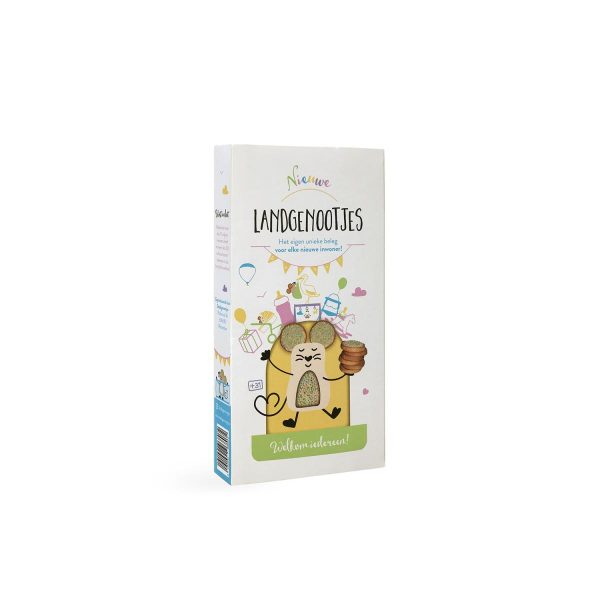 Landgenootjes – gepersonaliseerde geboortemuisjes van Stadsgenootjes