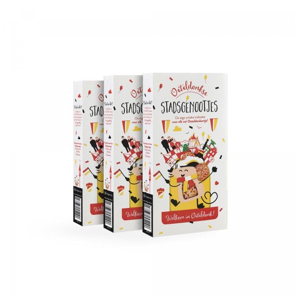 Oeteldonkse Stadsgenootjes 3-pack – gepersonaliseerde geboortemuisjes van Stadsgenootjes