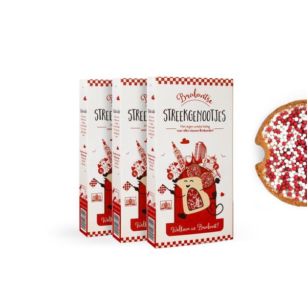 Brabantse Landgenootjes 3-pack – gepersonaliseerde geboortemuisjes van Stadsgenootjes