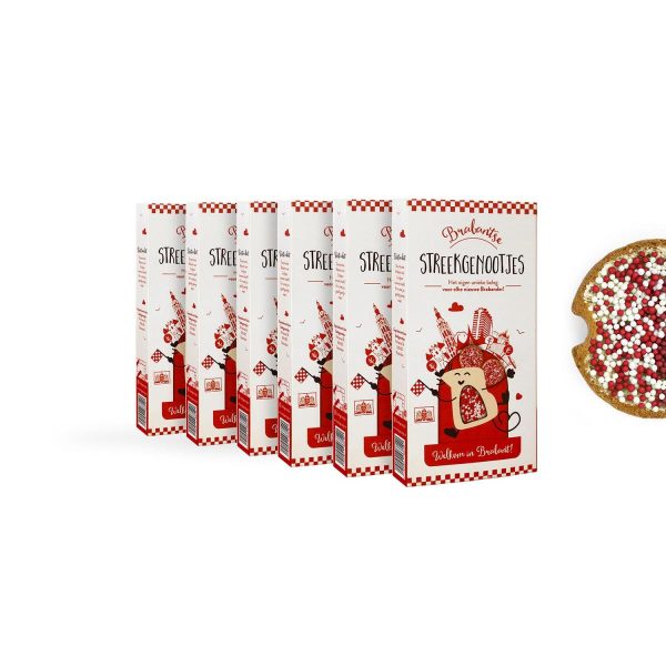 Brabantse Landgenootjes 6-pack – gepersonaliseerde geboortemuisjes van Stadsgenootjes