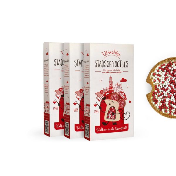 Amersfoortse Stadsgenootjes 3-pack – gepersonaliseerde geboortemuisjes van Stadsgenootjes